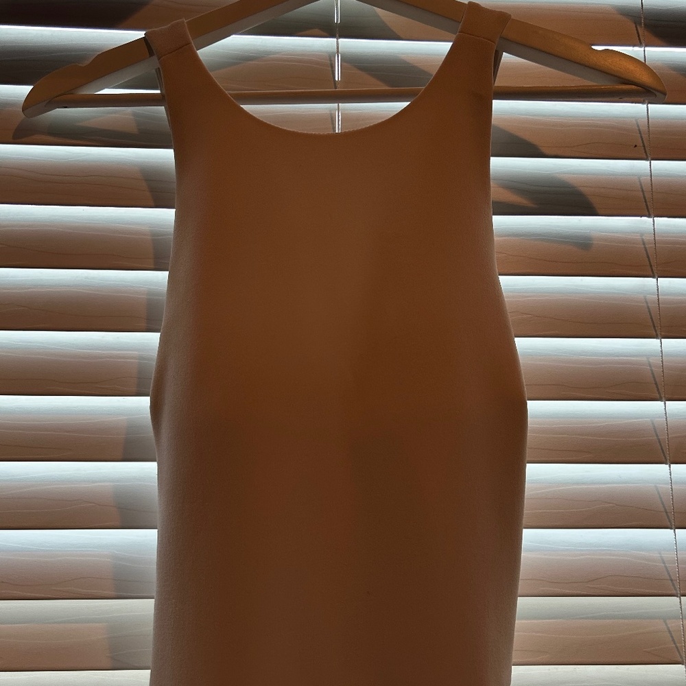 Anthropology, B HLDN, halter gown in cream color